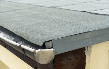 repair or replace Ederny flat roofing?